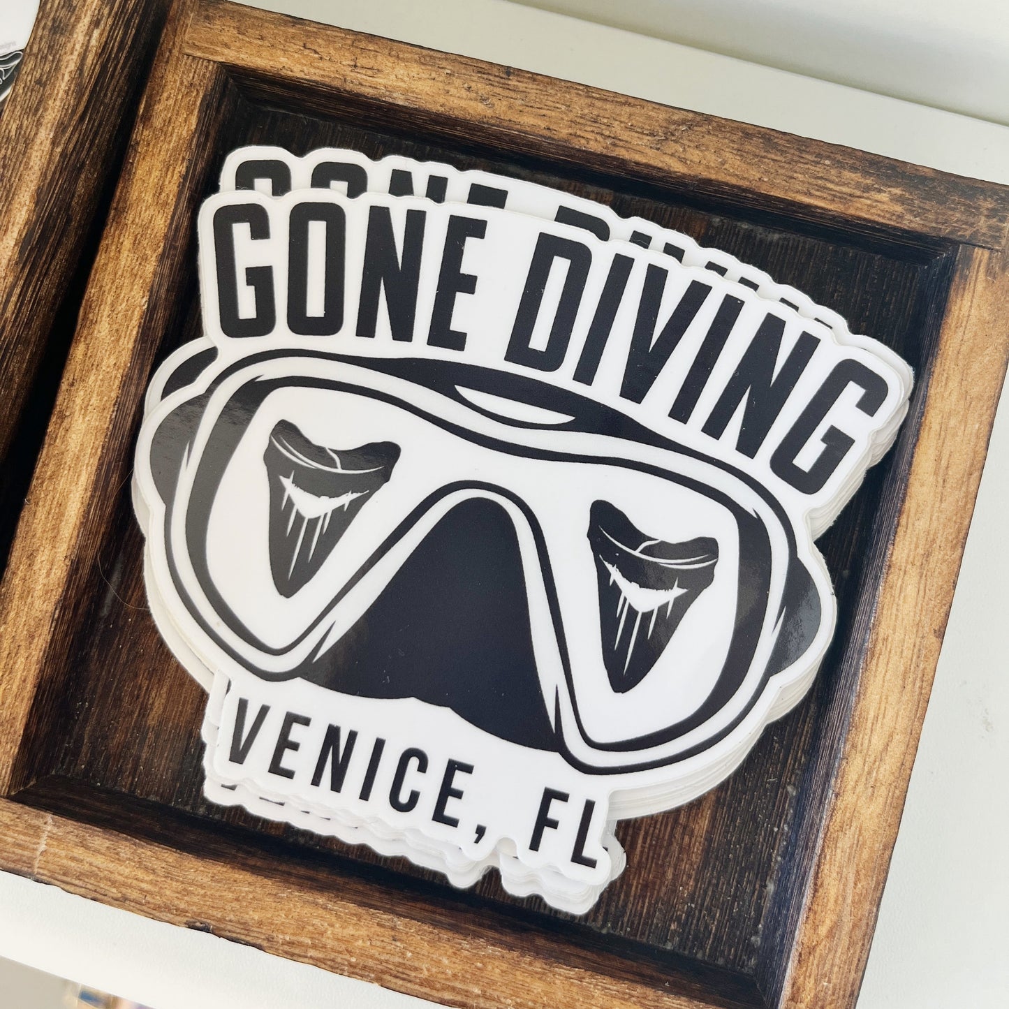 Gone Diving Sticker