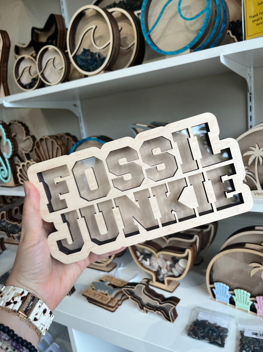 Shark Tooth Bank: FOSSIL JUNKIE Words