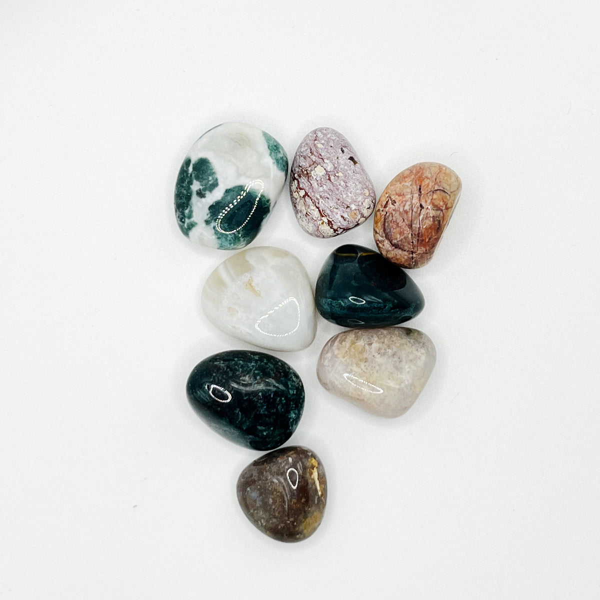 Ocean Jasper - Tumbled - (Each Piece)