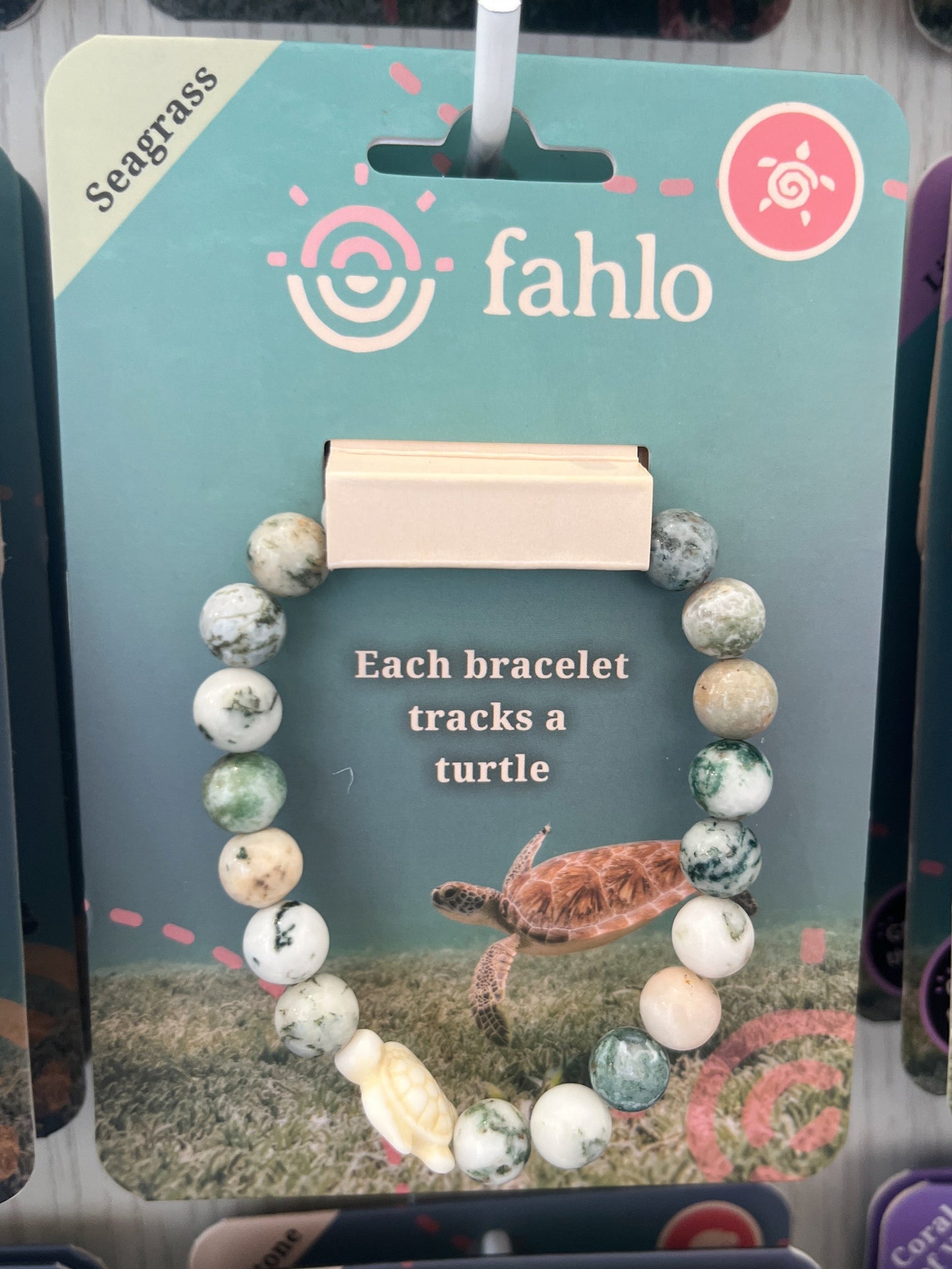 Journey - Seagrass Green - Sea Turtle Bracelet