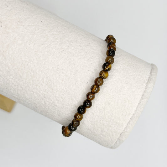 4mm Tiger’s Eye Bracelet