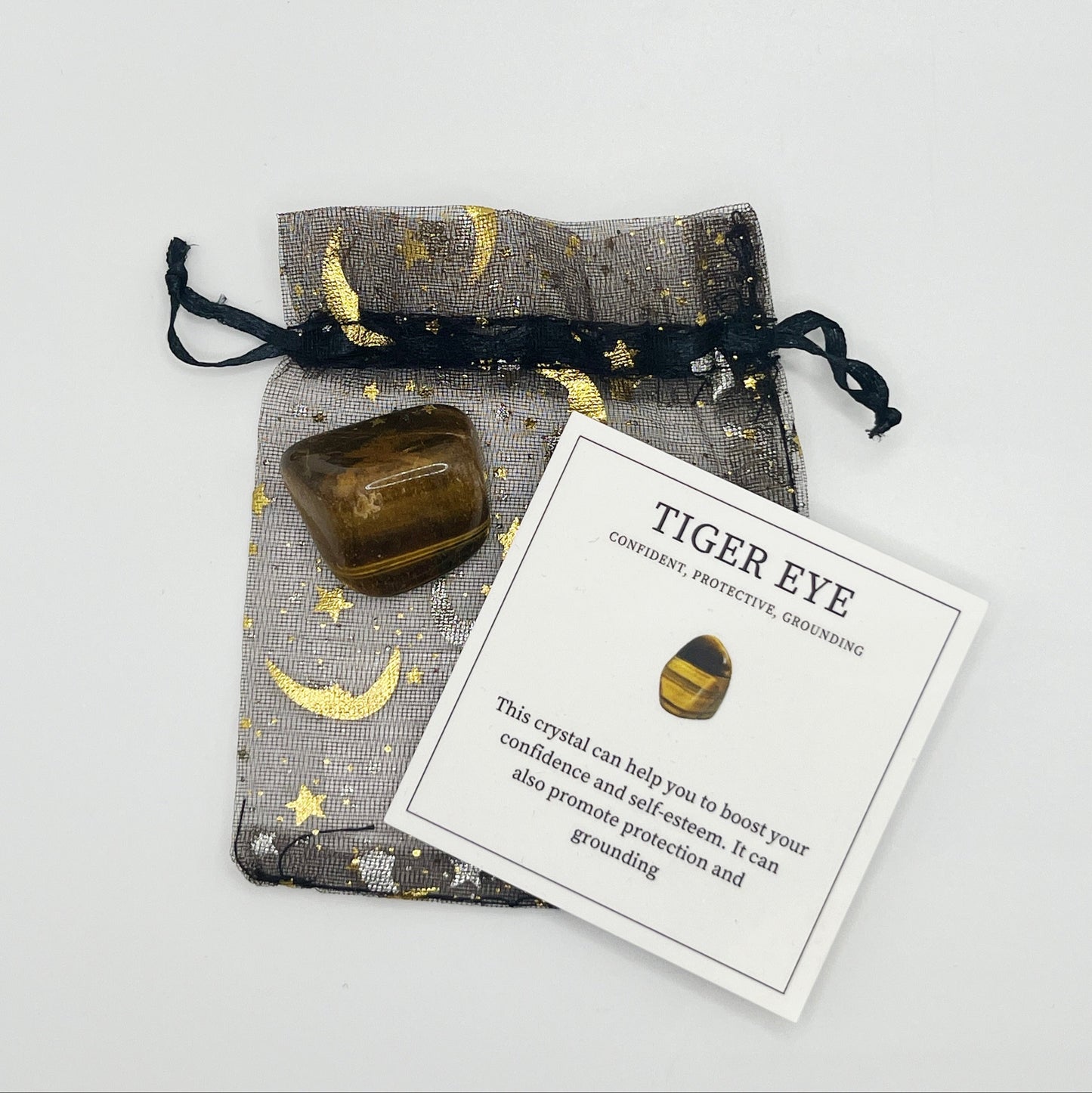 (1) Tigers Eye with ID
