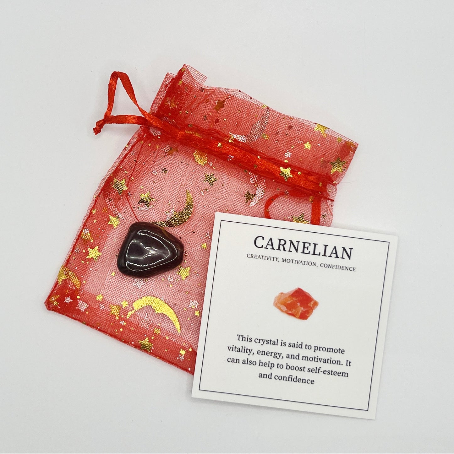 (1) Carnelian with ID