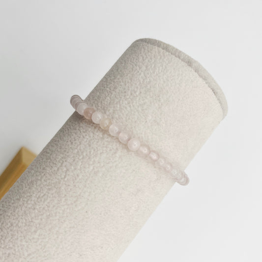 4mm Rose Quartz Bracelet