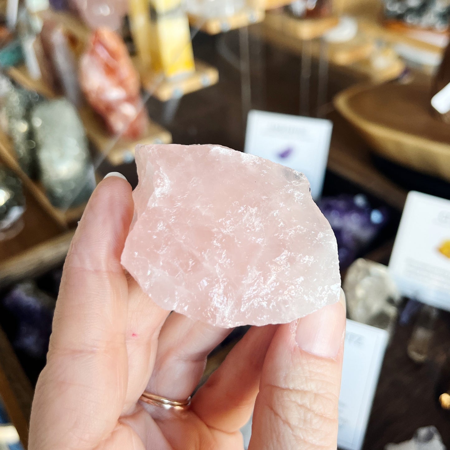 Rose Quartz Raw cluster