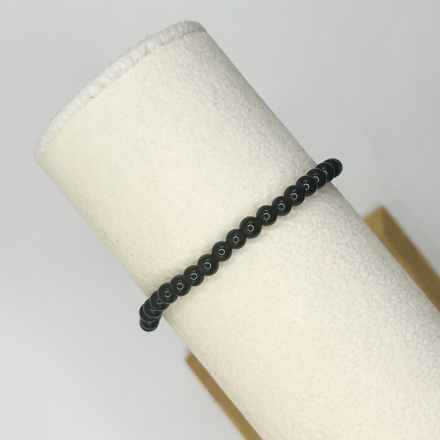 Black Obsidian 4mm Bracelet