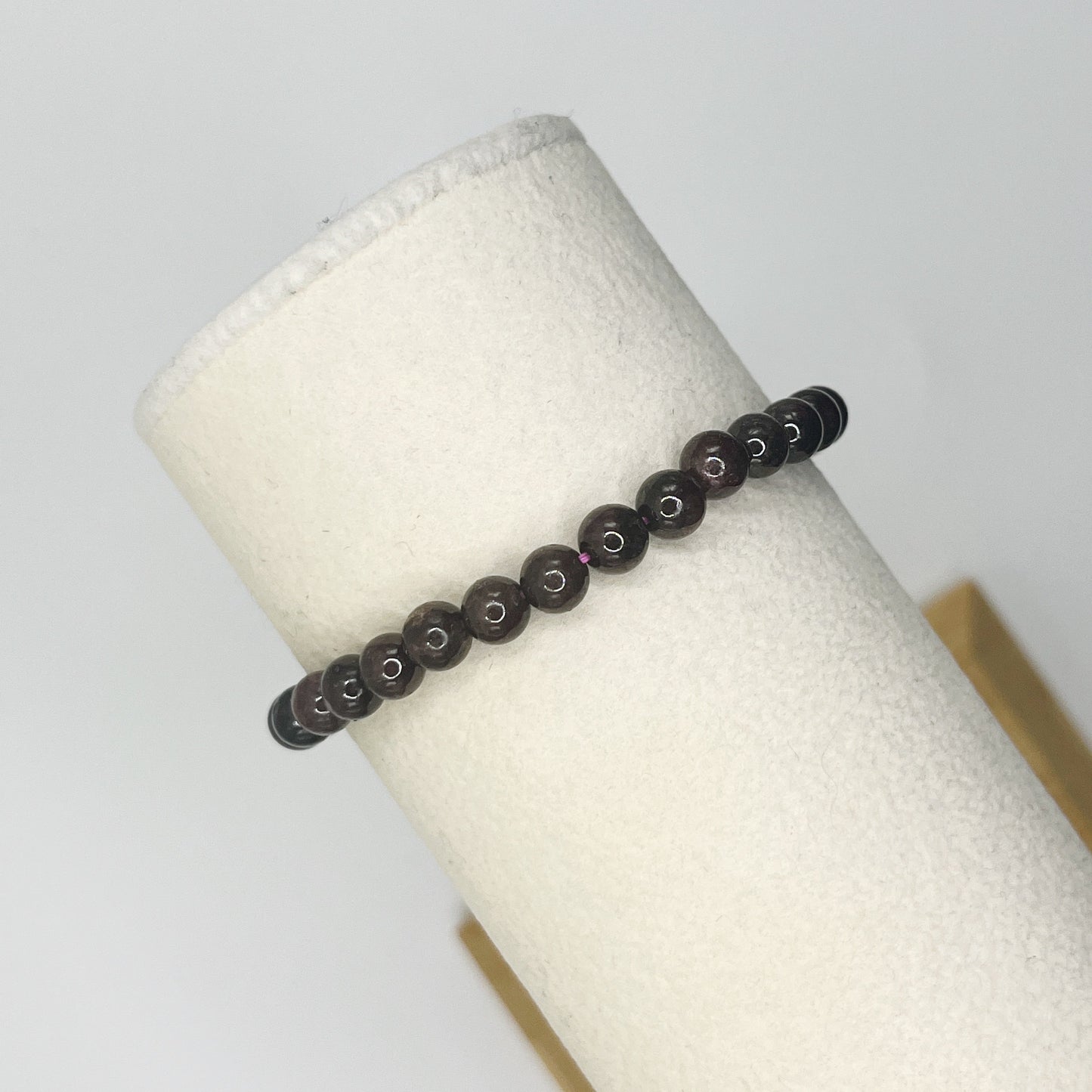 Garnet 6mm Bracelet