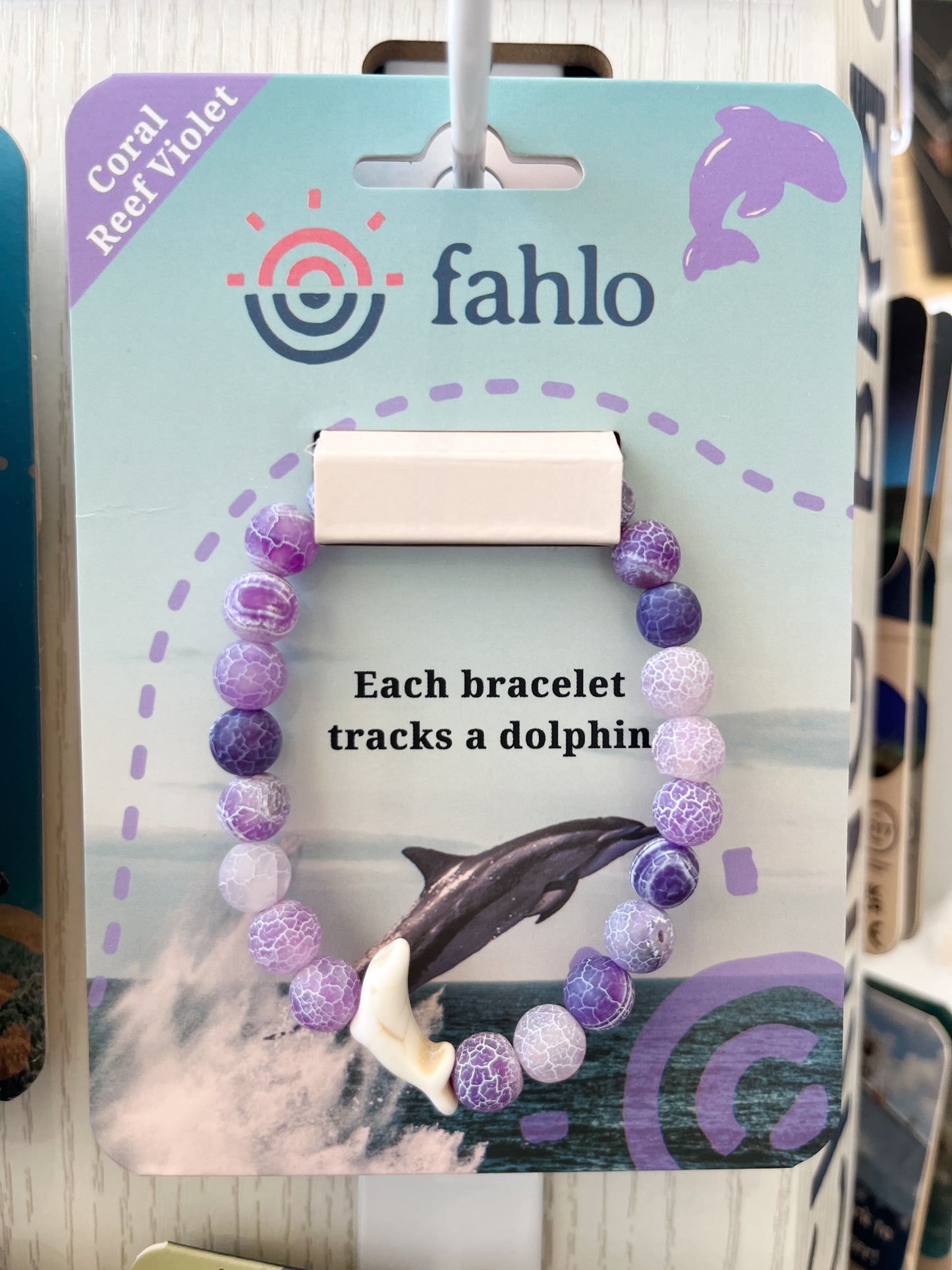 Odyssey - Coral Reef Violet - Dolphin Bracelet
