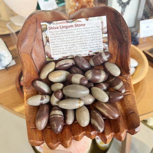 Tumbled Shiva Lingam (Each piece)