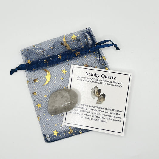 (1) Smoky Quartz with ID