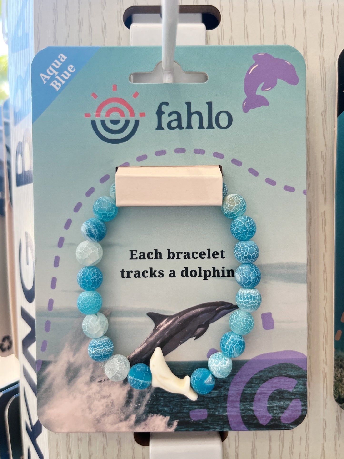 Odyssey - Aqua Blue - Dolphin Bracelet