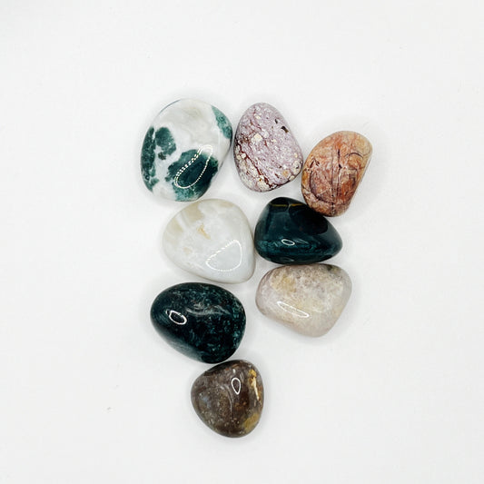 Ocean Jasper - Tumbled - (Each Piece)