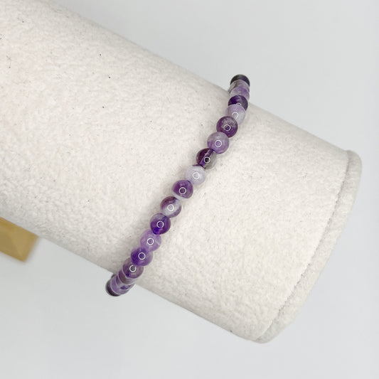 4mm Amethyst Bracelet