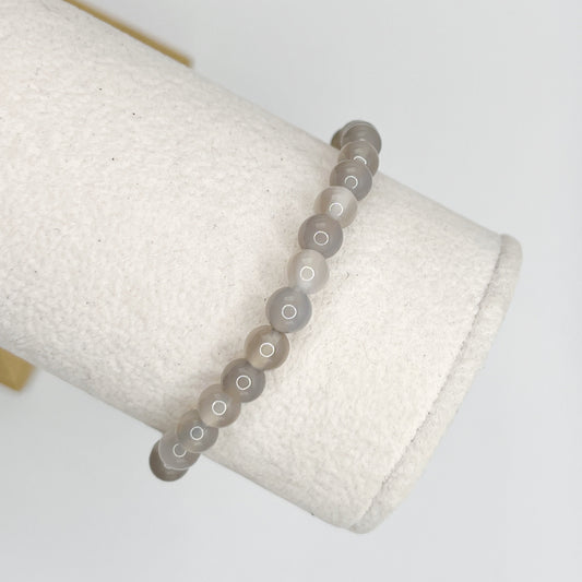 6mm Agate Bracelet