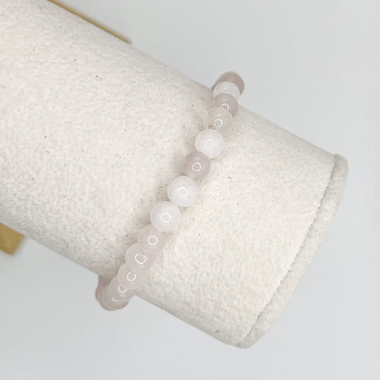 6mm Rose Quartz Bracelet