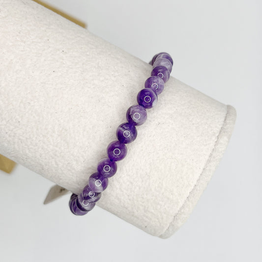 6mm Amethyst Bracelet