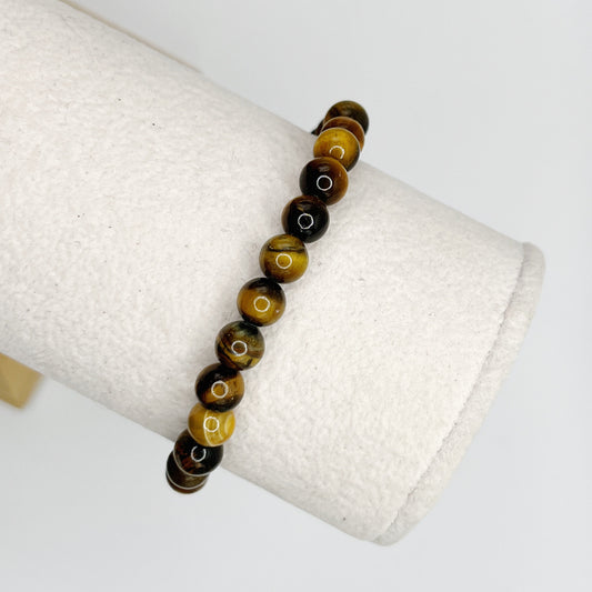 6mm Tigers Eye Bracelet