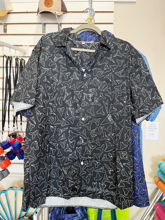 Tooth Shirt - Black - Shark Generation