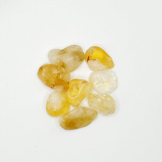 Citrine (Heat Treated) - Tumbled - (Each Piece)