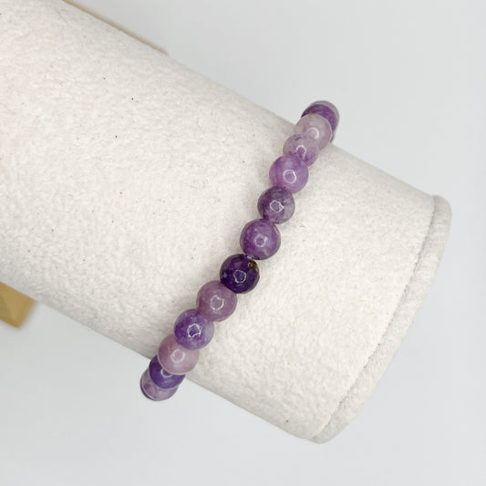 6mm Lepidolite Bracelet
