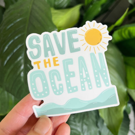 Save the Ocean Sticker