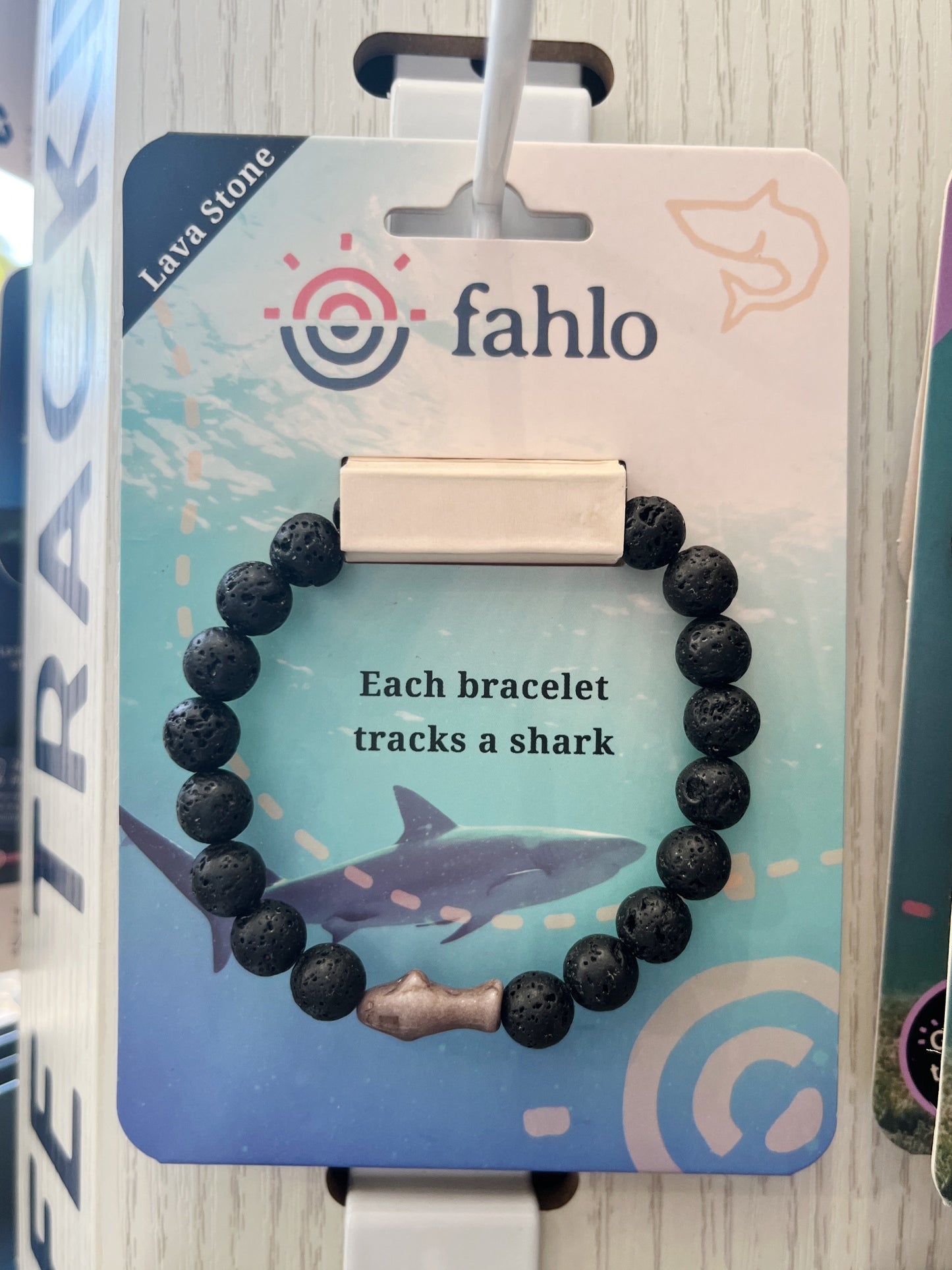 Voyage - Lava Stone - Shark Bracelet