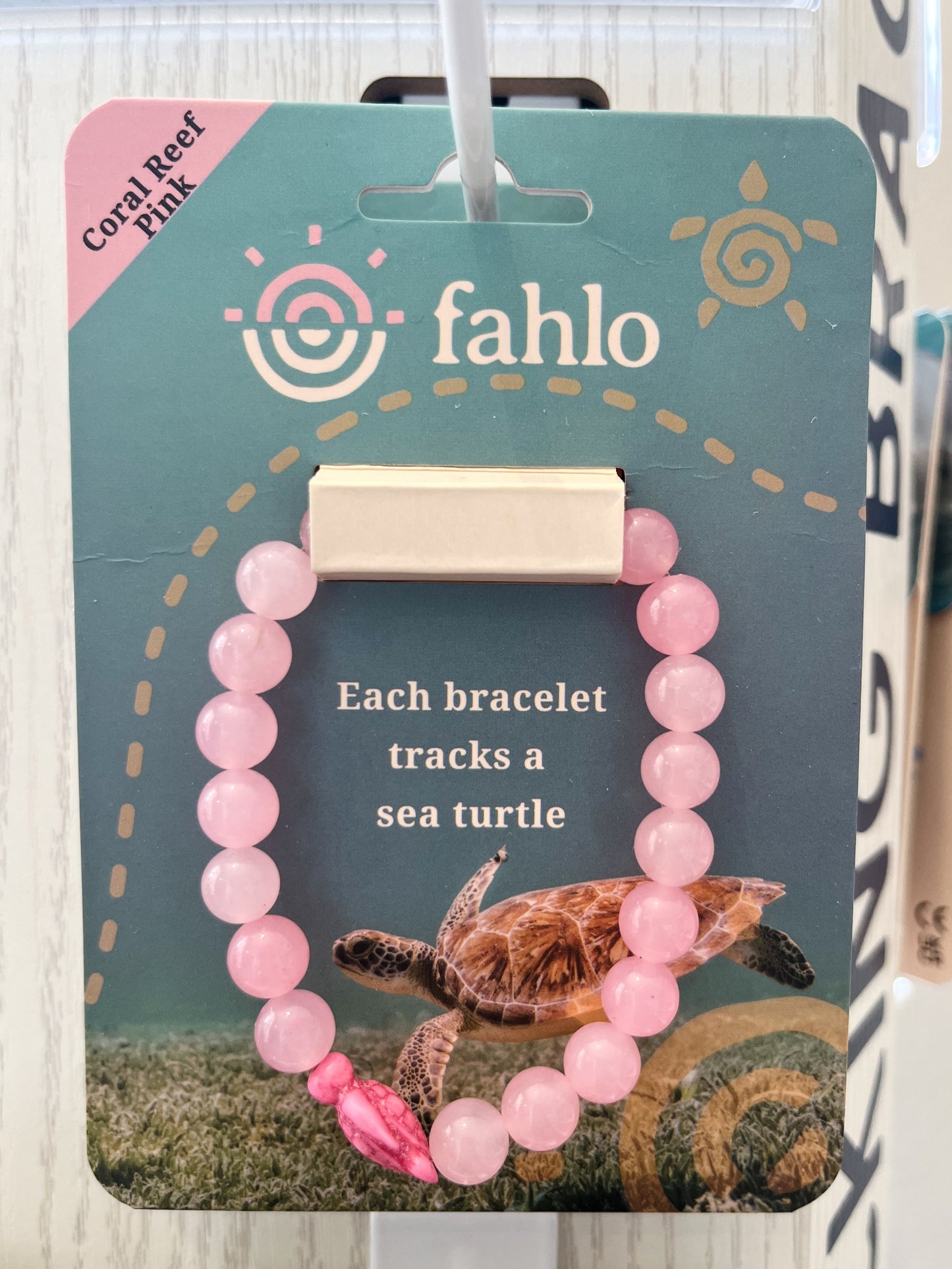 Journey - Coral Pink Reef - Sea Turtle Bracelet