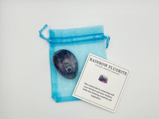 (1) Rainbow Fluorite with ID