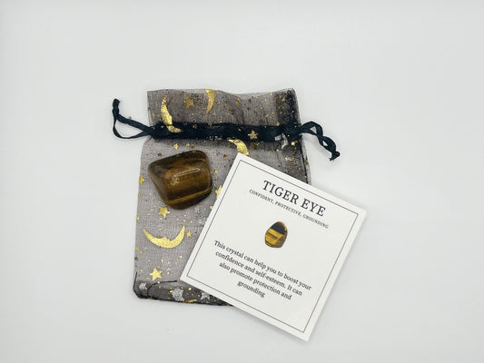 (1) Tigers Eye with ID