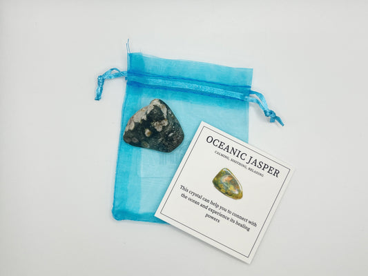(1) Ocean Jasper with ID