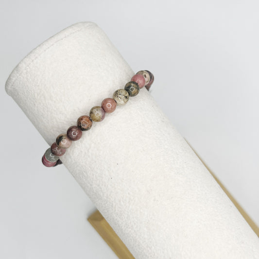 6mm Rhodonite Bracelet