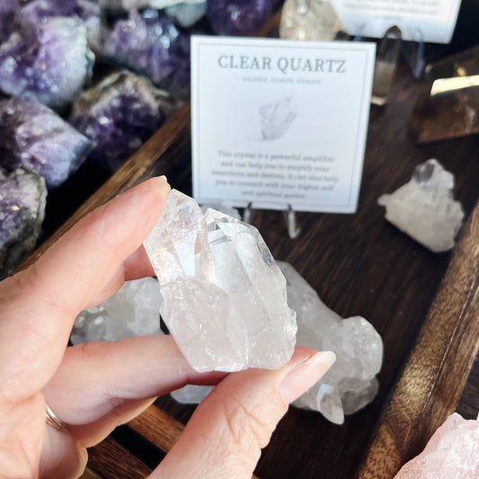 Clear Quartz Clusters