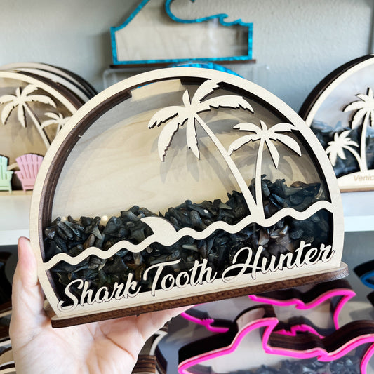 Classic Shark Tooth Hunter - Wood Finish - Shark Tooth Bank