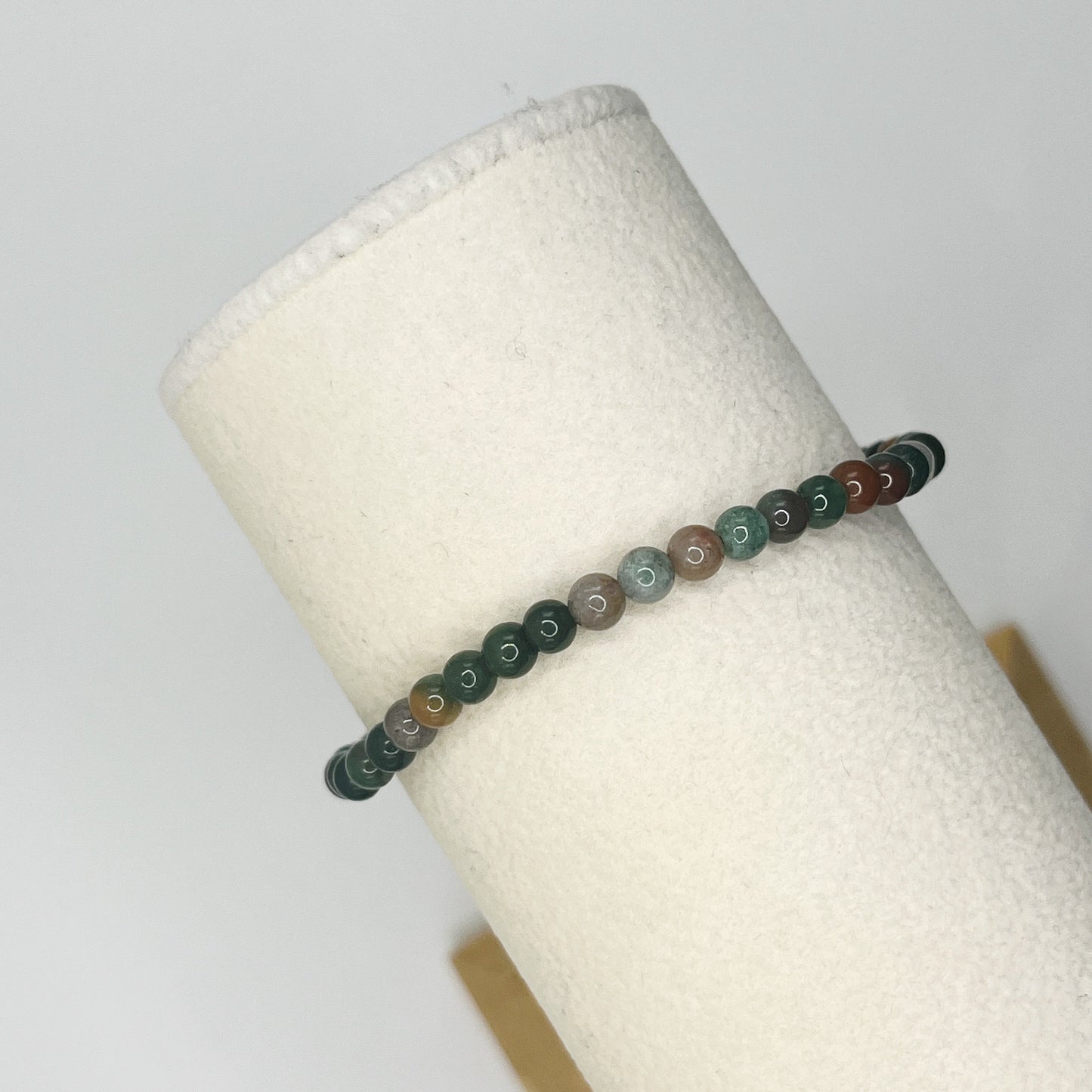 Fancy Agate 4mm Bracelet