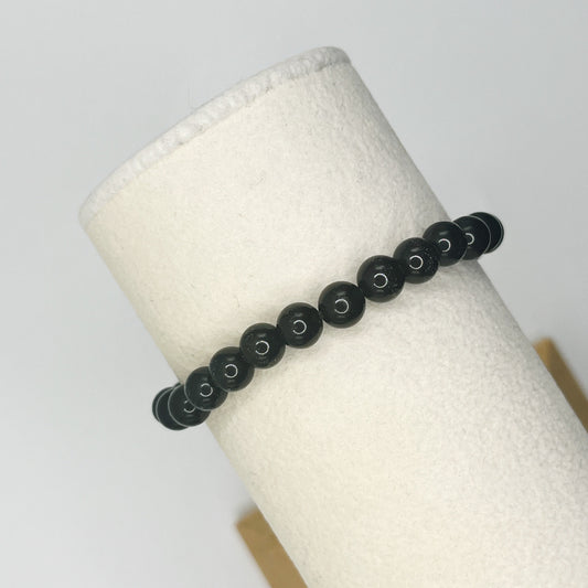 Black Obsidian 6mm Bracelet