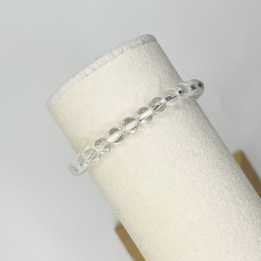 Clear Quartz 6mm Bracelet