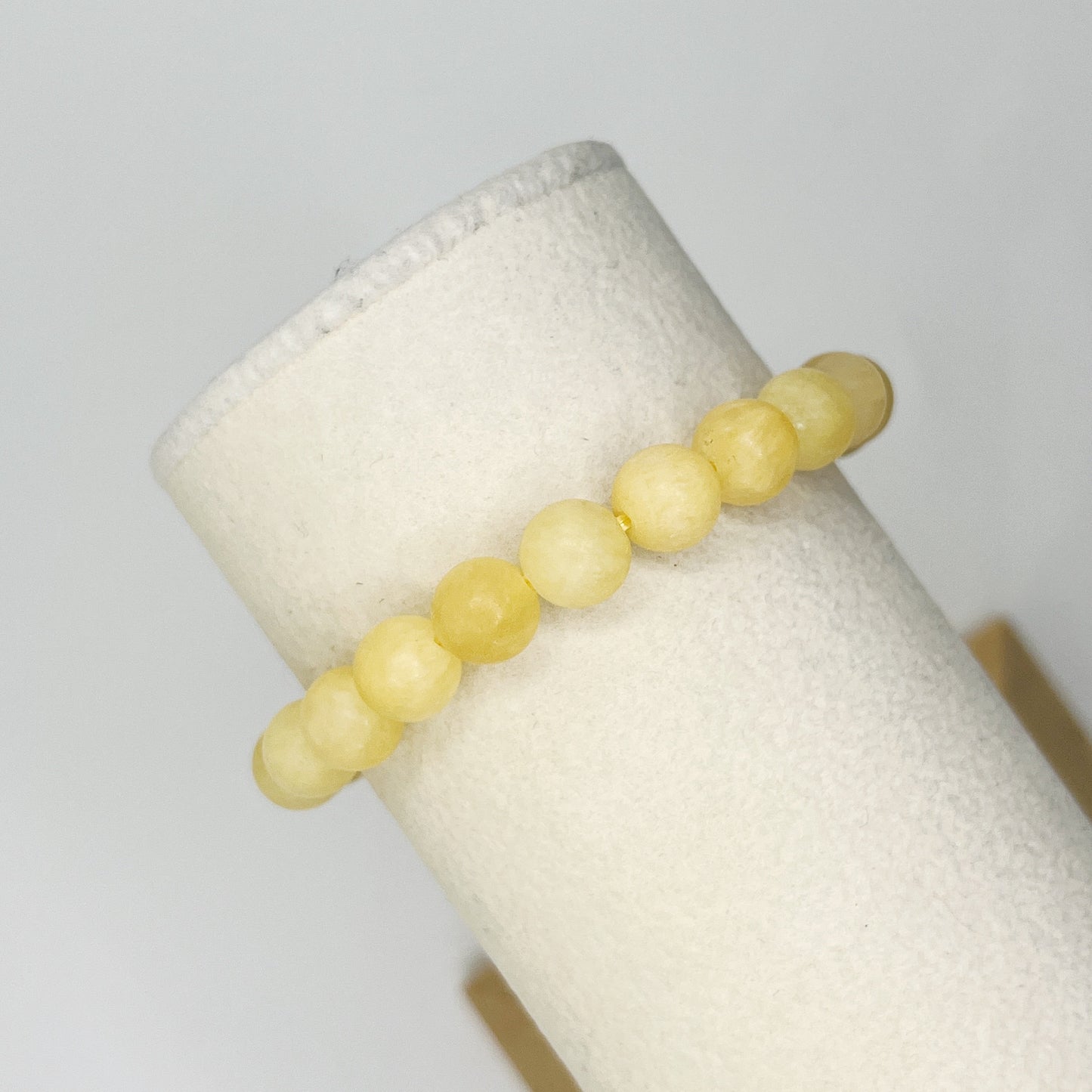 Orange Calcite Matte 8mm Bracelet