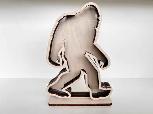 Shark Tooth Bank: Classic Bigfoot - Wood Finish