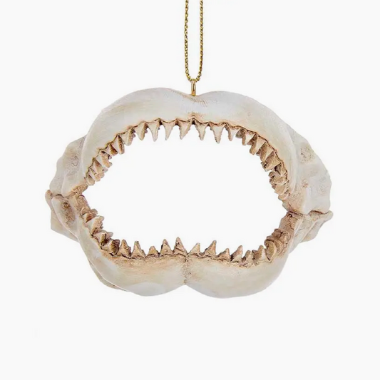 2.38" Resin Shark Jaw Ornament