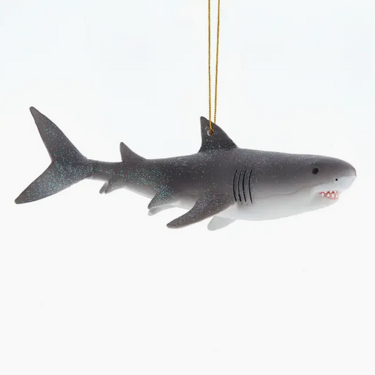 6.75" Great White Shark Ornament
