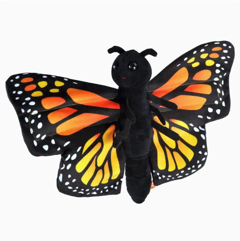 8" Huggers Monarch Butterfly Plush