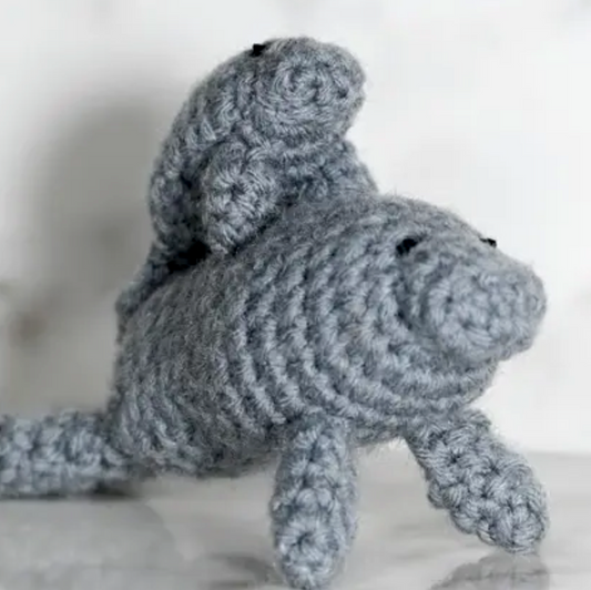 Manatee & Baby Knit Creature - 5"