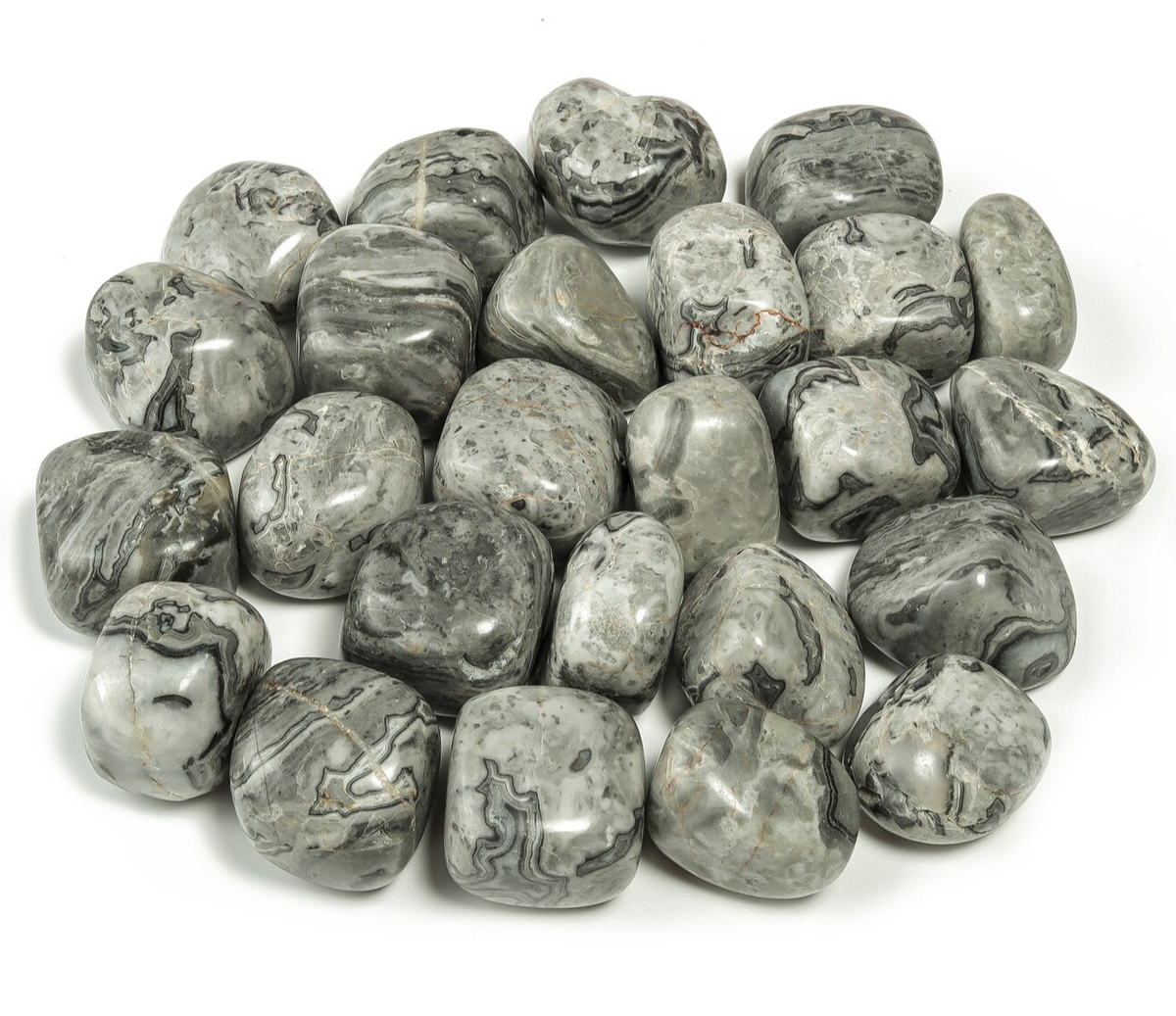 Picasso Jasper - Tumbled - (Each Piece)