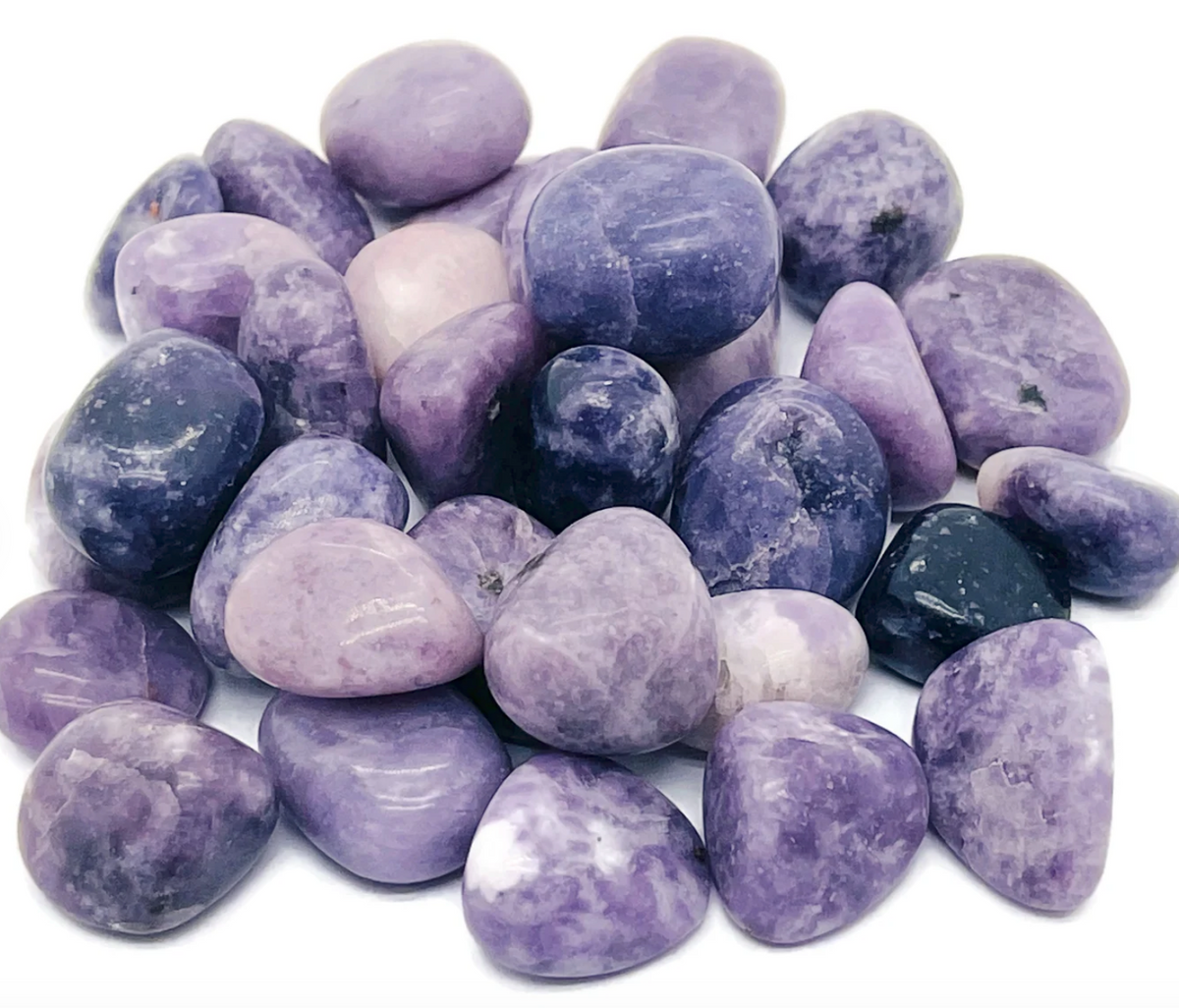 Lepidolite - Tumbled - (Each Piece)