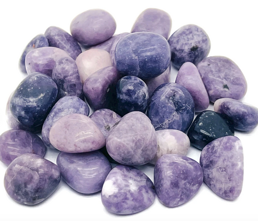 Lepidolite - Tumbled - (Each Piece)