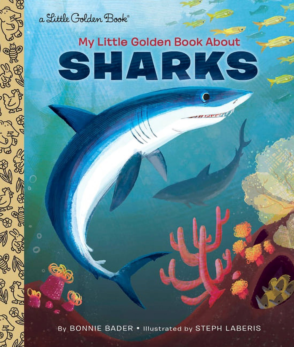 My Little Golden Book About Sharks By Bonnie Bader