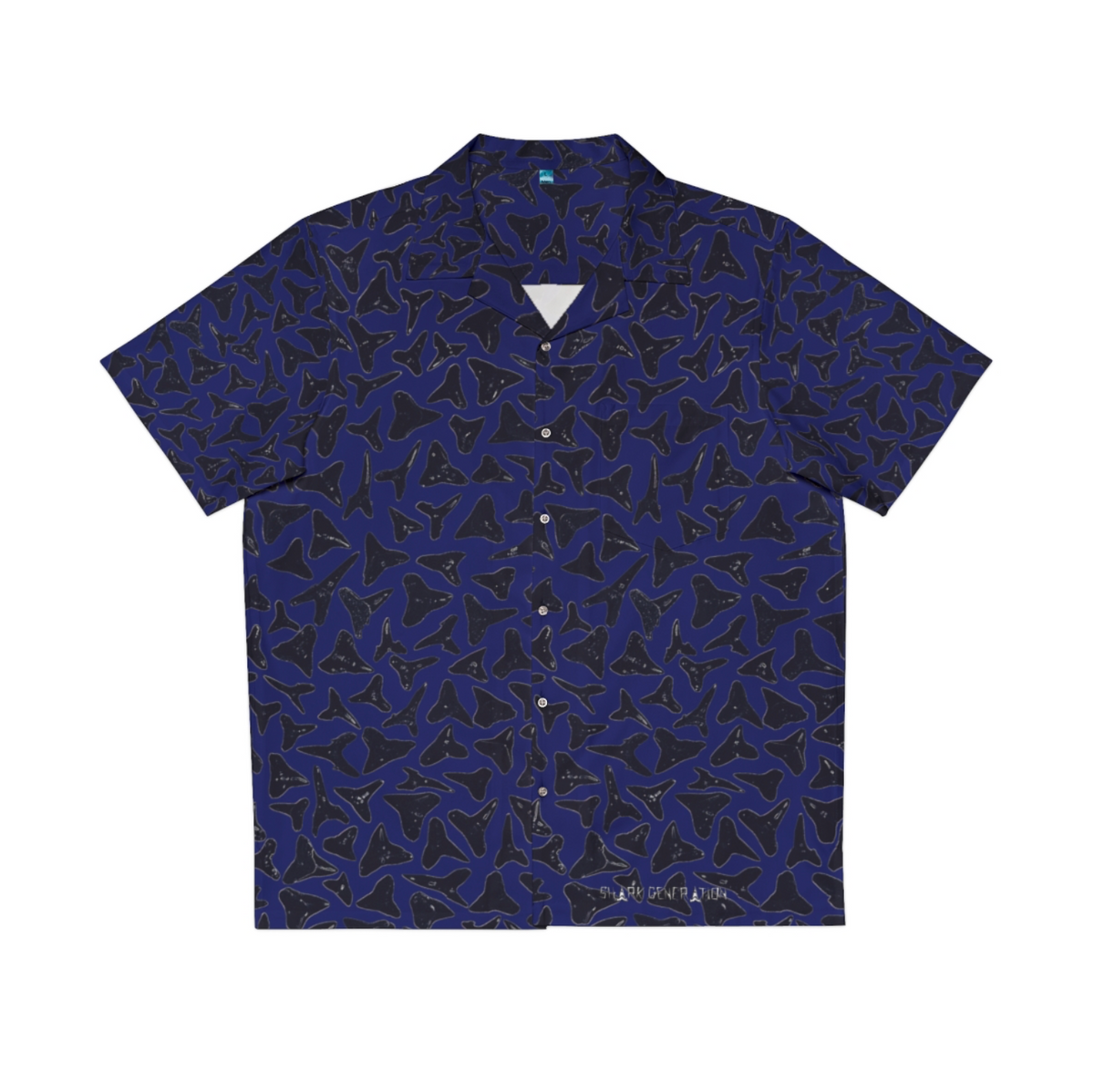 Tooth Shirt - Dark Blue - Shark Generation
