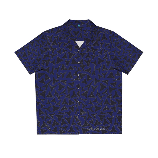 Tooth Shirt - Dark Blue - Shark Generation